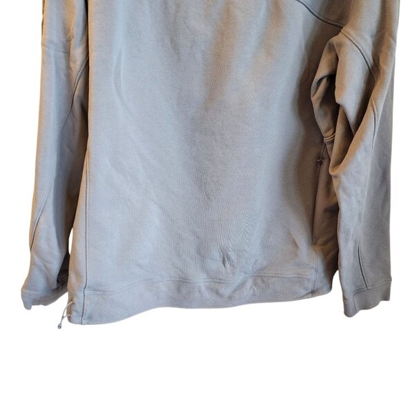 Lululemon Sweatshirt Men's Blue Large French Terry Oversized Hoodie Pocket - Picture 7 of 10